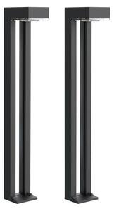 Viking - Комплект от 2 соларни LED лампи LED/1W/3,7V IP44 3000K 2000 mAh