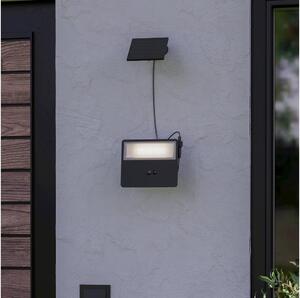 Eglo 901085-LED Соларен стенен аплик PANETTIERI LED/6,7W/3,7 1200mAh IP44 черен
