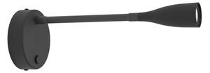 Eglo 901818 - LED гъвкава стенна лампа OLIVANDINO LED/3,8W/230V черна