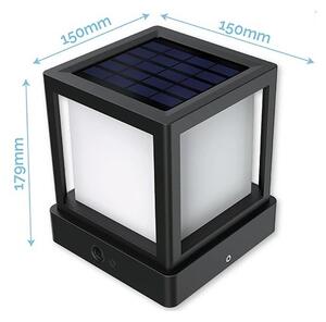 Viking - LED соларна лампа със сензор LED/1,4W/3,7V IP54 4000K 2000 mAh