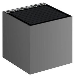 Viking - LED димируема соларна стенна лампа LED/1W/3,7V IP54 4000K 2000 mAh
