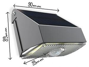 Viking - соларно LED стенно осветително тяло със сензор LED/3,7V IP54 3000/4000K