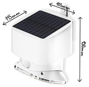 Viking - LED соларно стенно осветително тяло със сензор LED/1W/3,7V 3000/4000K