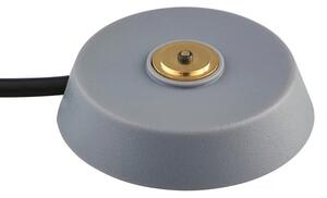 Nordlux - LED презареждаема външна настолна лампа с регулируема яркост ELLEN LED/2,8W/3,7V IP44 сива