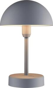 Nordlux - LED презареждаема външна настолна лампа с регулируема яркост ELLEN LED/2,8W/3,7V IP44 сива