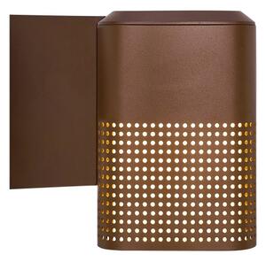 Nordlux - Външно стенно осветително тяло SIDARA, 1xE27/15W/230V, IP54, кафяво