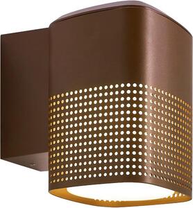Nordlux - Външно стенно осветително тяло SIDARA, 1xE27/15W/230V, IP54, кафяво