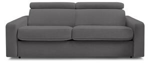 Тъмносив разтегателен диван 195 cm Monaco – Bobochic Paris