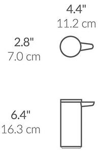 Матово сребро автоматичен стоманен диспенсер за сапун 266 ml – simplehuman