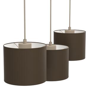 Полилей на кабел ARDEN, 3 x E27, 15 W, 230 V, в бежово/кафяво