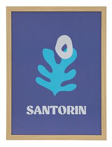 Постер с рамка atmosphera Libe, 30×40 cm - Santorini