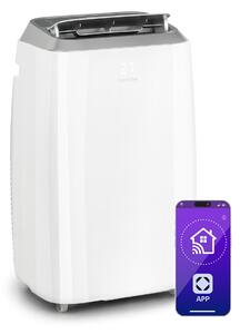 Klarstein Iceblock Smart 12K, мобилен климатик, 3 в 1, 12 000 BTU, управление чрез приложение, бял