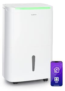 Klarstein DryFy Connect Smart, Влагоуловител WiFi Компресен 30л / d 50-60 м² Бял