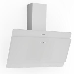 Klarstein Aurica 90, абсорбатор, 90 см, 610 м³/ч, LED, сензорен, стъкло, бял