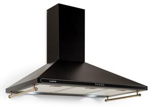 Klarstein Victoria 90, абсорбатор, 90 см., ретро дизайн, 644,5 m³/h, 2 LED осветителни тела