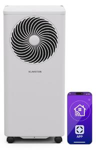 Klarstein Aero Ring 7K, климатик, 7 000 BTU, мобилен и интелигентен, за макс. 31 м² с гласово управление