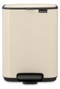 Кош за боклук Brabantia Bo Pedal 1010122, 4 л, Леко затваряне, Противоплъзгаща основа, Бежов