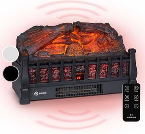 Klarstein Kamini FXL 2G, Електрическа камина, Камина, 1800 W, 3D LED илюзия за пламък