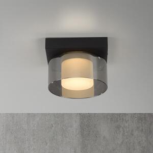 Paul Neuhaus LED лампа за таван Rika, Ø 15 cm, стъкло, с възможност за димиране