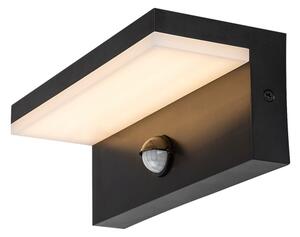 Rabalux 77115-LED Екстериорен аплик със сензор ZARAGOZA LED/9W/230V IP54 черен