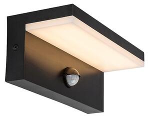Rabalux 77115-LED Екстериорен аплик със сензор ZARAGOZA LED/9W/230V IP54 черен