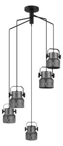 Eglo 39856 - Полилей HILCOTT за повърхностен монтаж, 5xE27/40W/230V