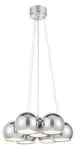 Markslöjd 109167 - Полилей на кабел CUPOLO 7xE14/40W/230V лъскав хром