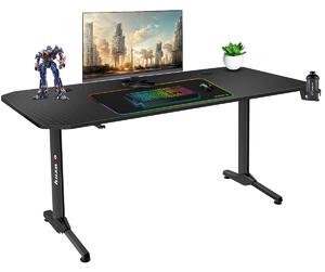 Бюро Gaming Huzaro HZ-Hero 4.7 Черен Дървен MDF 160 x 75 cm