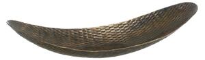 Метален декоративен поднос 48x16 cm Bronze – Ixia