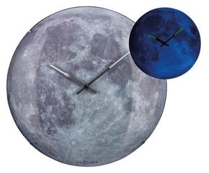 Стенен часовник ø 35 cm Moon – NeXtime