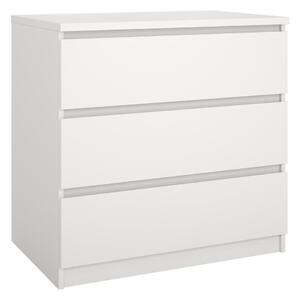 Бял скрин 77x76x50 cm Naia – Tvilum