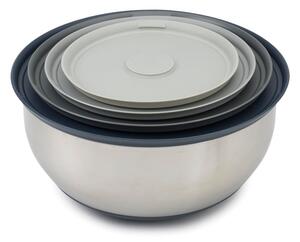 Комплект купи 4 бр. от неръждаема стомана в сребрист цвят ø 28,5 cm Nest Prep&Store – Joseph Joseph