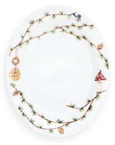 Порцеланова тава с коледен мотив 22,5x28,5 cm Hammershøi Christmas – Kähler Design