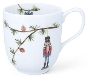Бяла порцеланова чаша с коледен мотив 330 ml Hammershøi Christmas – Kähler Design