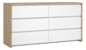 Бял скрин 157x84x48 cm Next – Tvilum