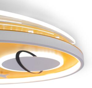 Brilagi -LED Детско таванно осветително тяло STARSHIP LED/64W/230V 3000/4500K жълто