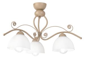 Brilagi - Полилей за повърхностен монтаж ANTICO MODERN 3xE27/60W/230V бежов