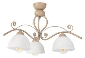 Brilagi - Полилей за повърхностен монтаж ANTICO MODERN 3xE27/60W/230V бежов