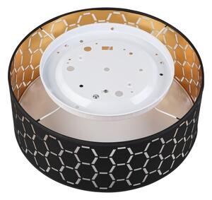 Плафон ULLE 1xE27/15W/230V Ø 35 см черен