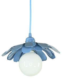 Bohemia-Design - Полилей на кабел 1xE27/60W/230V в синьо