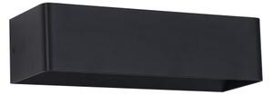 Brilagi - LED външно стенно осветително тяло DONNANI LED/12W/230V черно IP44