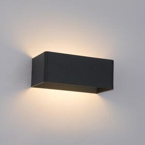 Brilagi - LED външно стеново осветително тяло DONNANI LED/7W/230V, черно, IP44