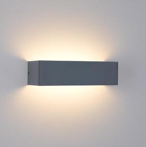 Brilagi - LED външно стенно осветително тяло DONNANI LED/12W/230V антрацит IP44
