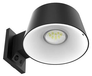 Viking - соларно стеннo LED осветително тяло с функция за димиране и сензор, LED/1W/3,7V, IP44, 4000K