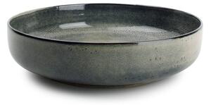 Зелена/синя глинена чиния за сервиране ø 28 cm Meridian – Salt&Pepper
