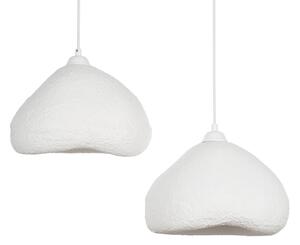 Brilagi - Полилей на кабел WABI SABI, 2xE27/40W/230V, Ø 45 cm, бял