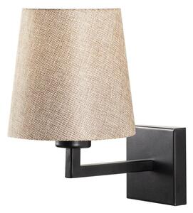 Черна/кремава стенна лампа ø 18 cm Profil – Opviq lights