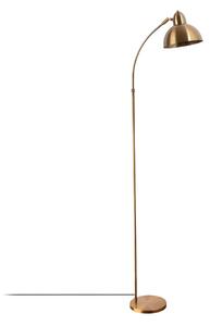 Подова лампа в месингов цвят с метален абажур (височина 162 cm) Marzeo – Opviq lights