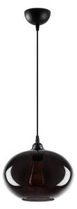 Висящо осветително тяло със стъклен абажур ø 27 cm Smoked – Opviq lights