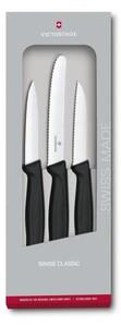 Victorinox - Комплект кухненски ножове за зеленчуци 3 бр. черен